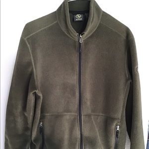 Mens fleece jacket large
